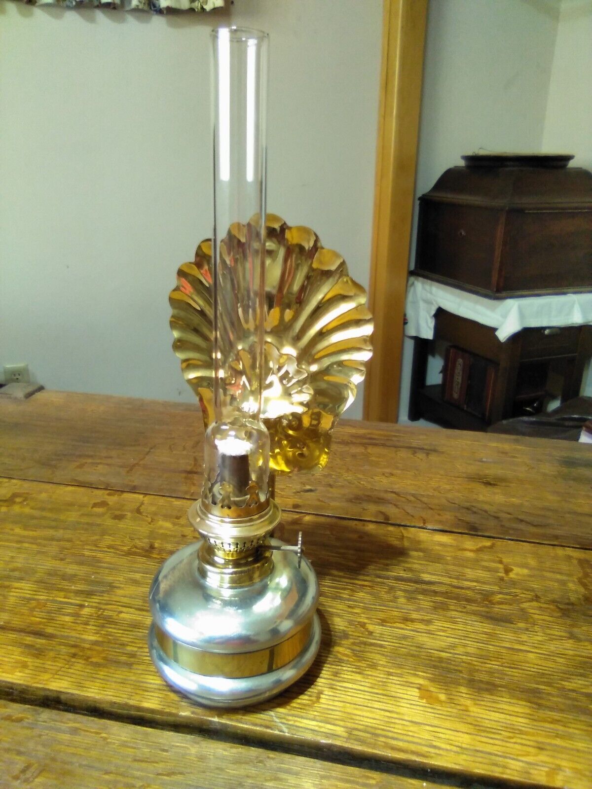 Antique Oil Lamp Kosmos Brenner 