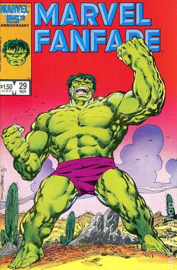 Marvel Fanfare #29 FN 1986 Stock Image