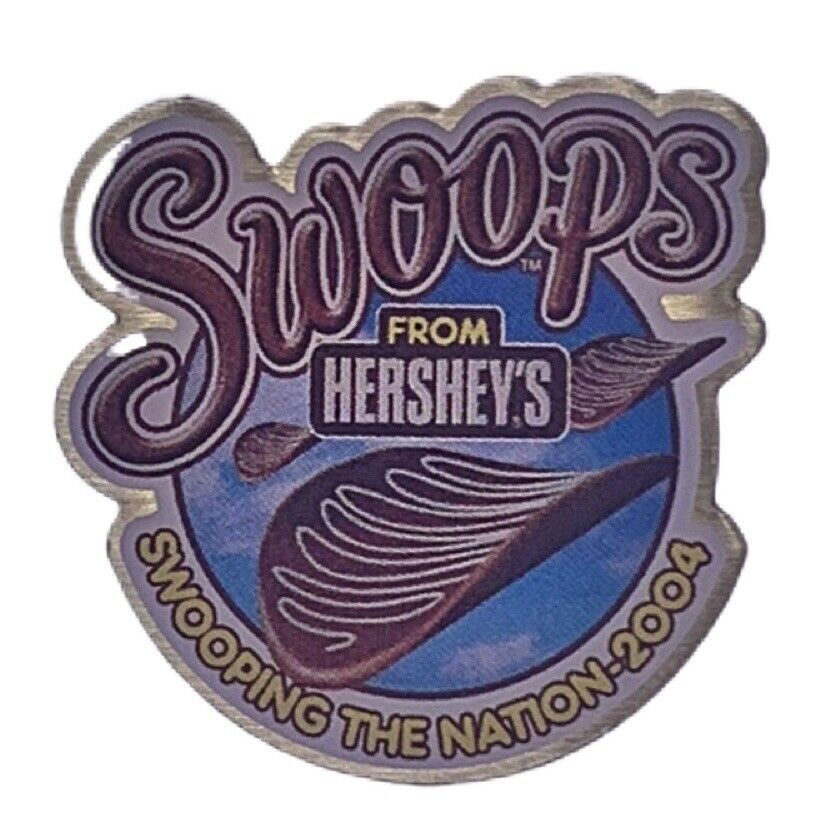 2004 Hershey’s Swoops Candy Swooping The Nation Souvenir Pin