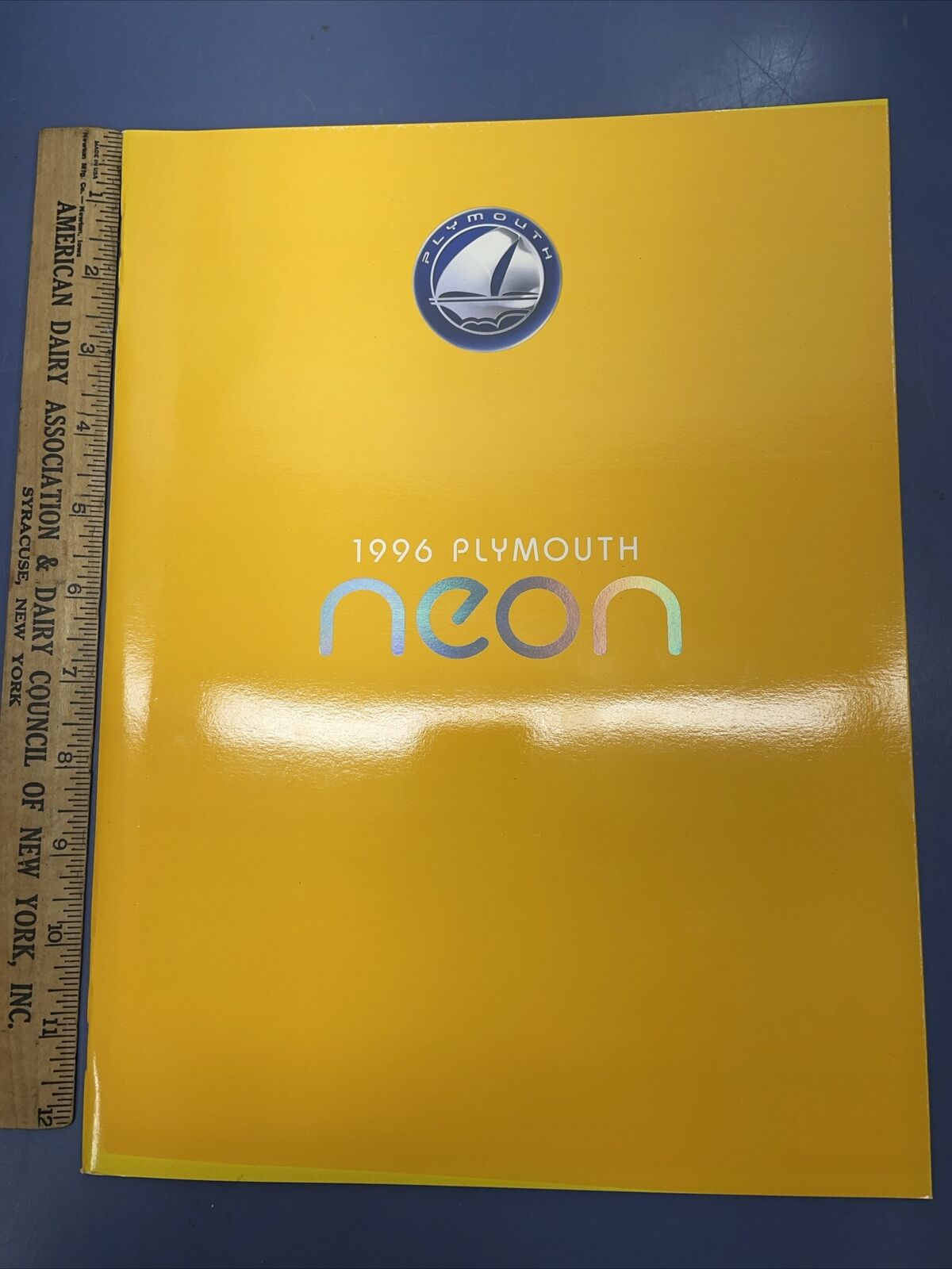 Vintage Nos 1996 Plymouth Neon Deluxe Full Color 32 Page Dealership Brochure