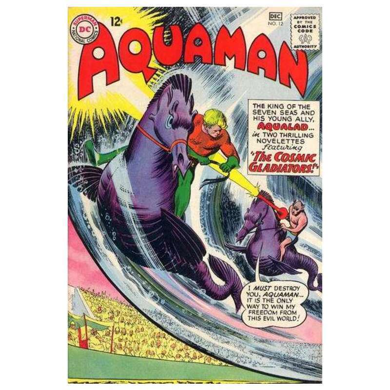 Aquaman (1962 series) #12 in Fine minus condition. DC comics [n/