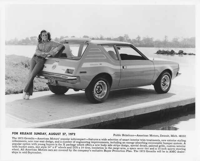 1973 AMC Gremlin X Press Photo 0035