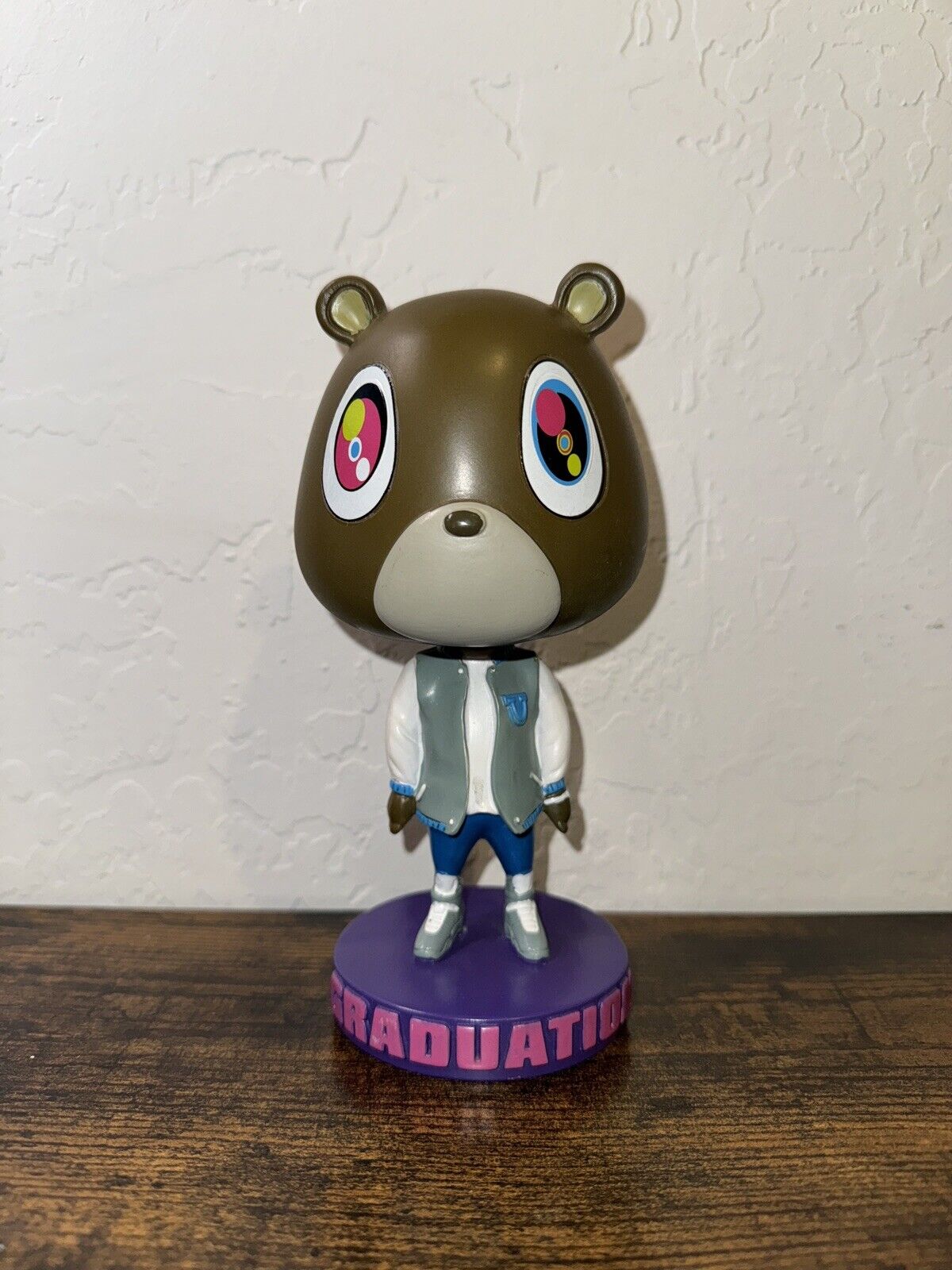 Kanye West College Dropout - The Graduation Bear Bobblehead