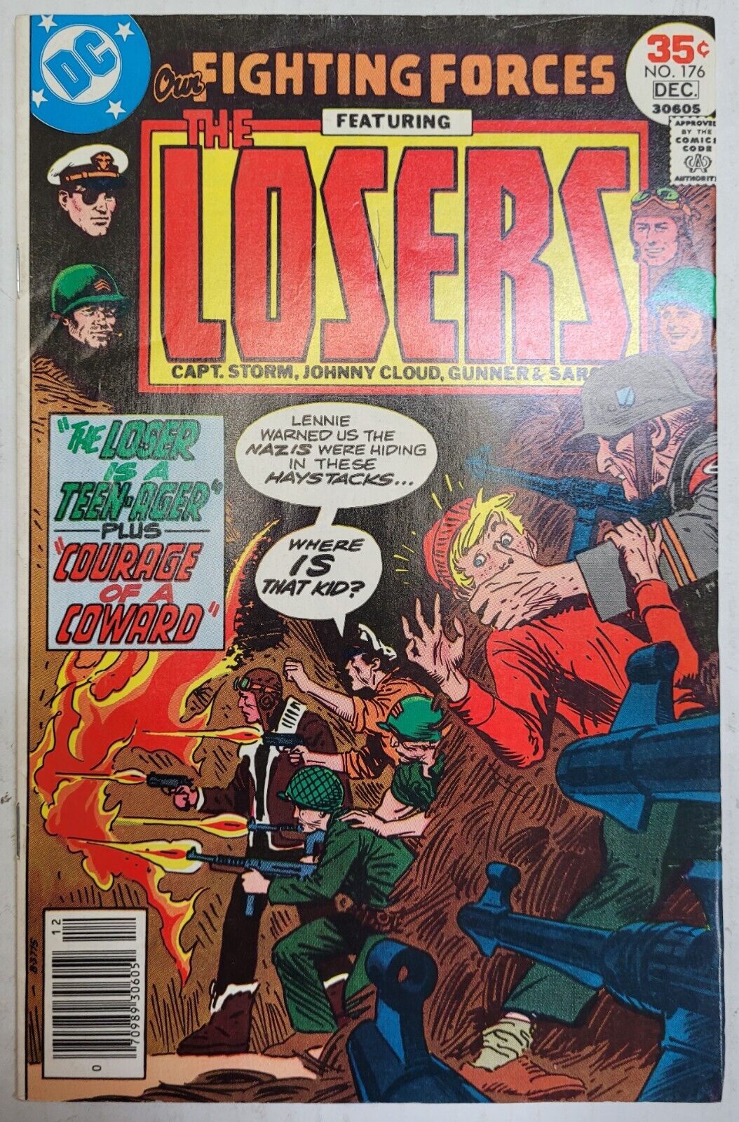 OUR FIGHTING FORCES Vol 24 #176 Nov-Dec 1977 - DC COMICS INC - Bronze Age
