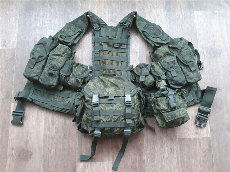 Russian Replica Tactical Vest 6SH117 AK Combat Vest Equipment EMR Molle Bag