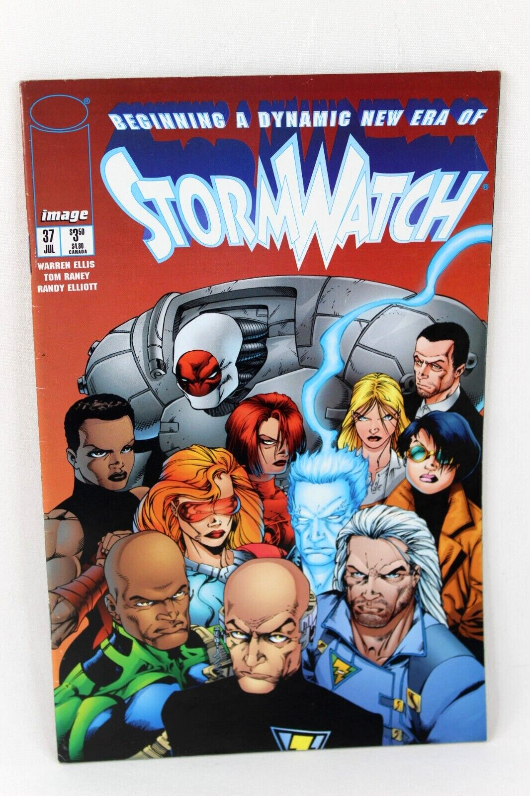 Stormwatch #37 Jenny Sparks & Jack Hawksmoor 1st App 1996 Image Comics G-/G