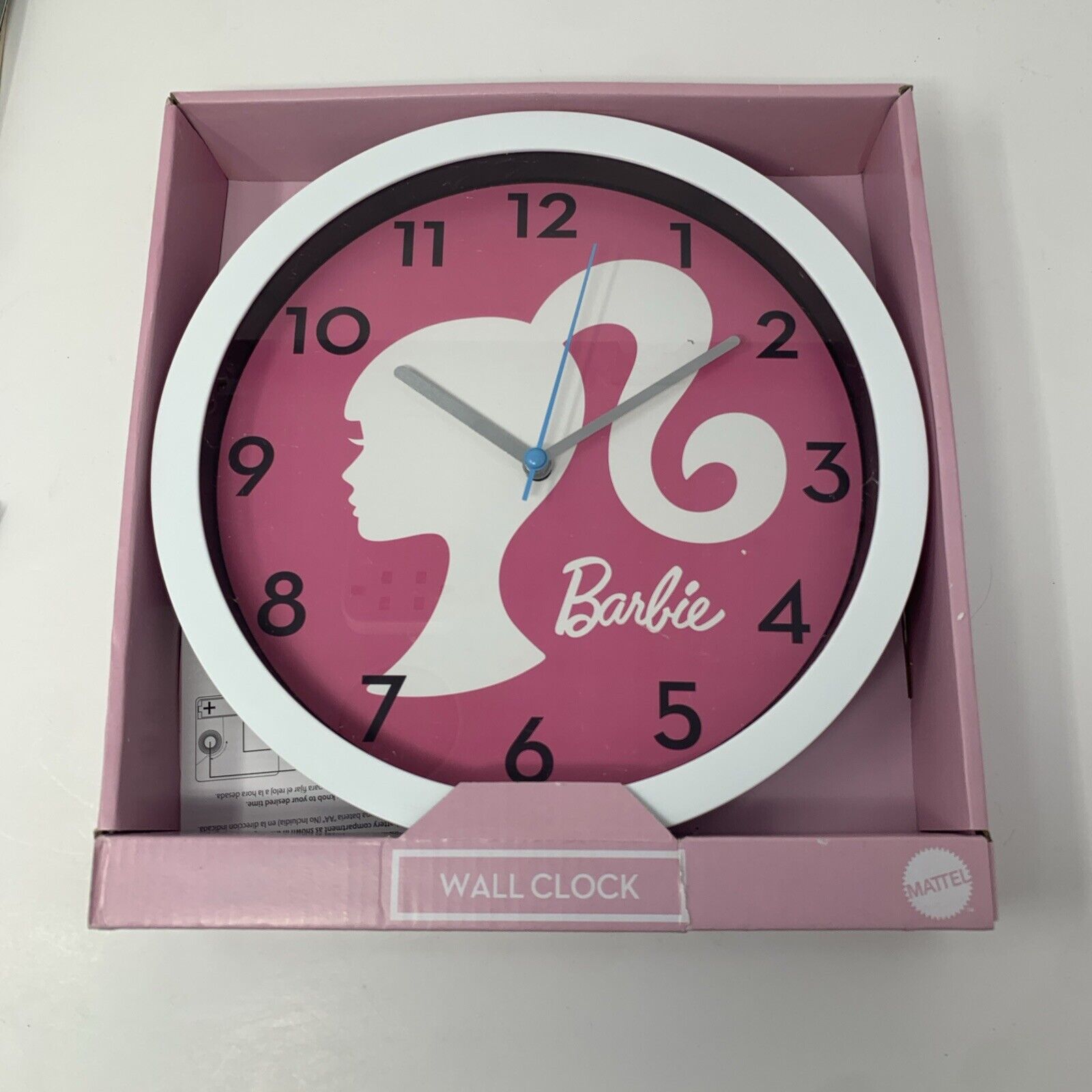 BARBIE Mattel  Silhouette Wall Clock