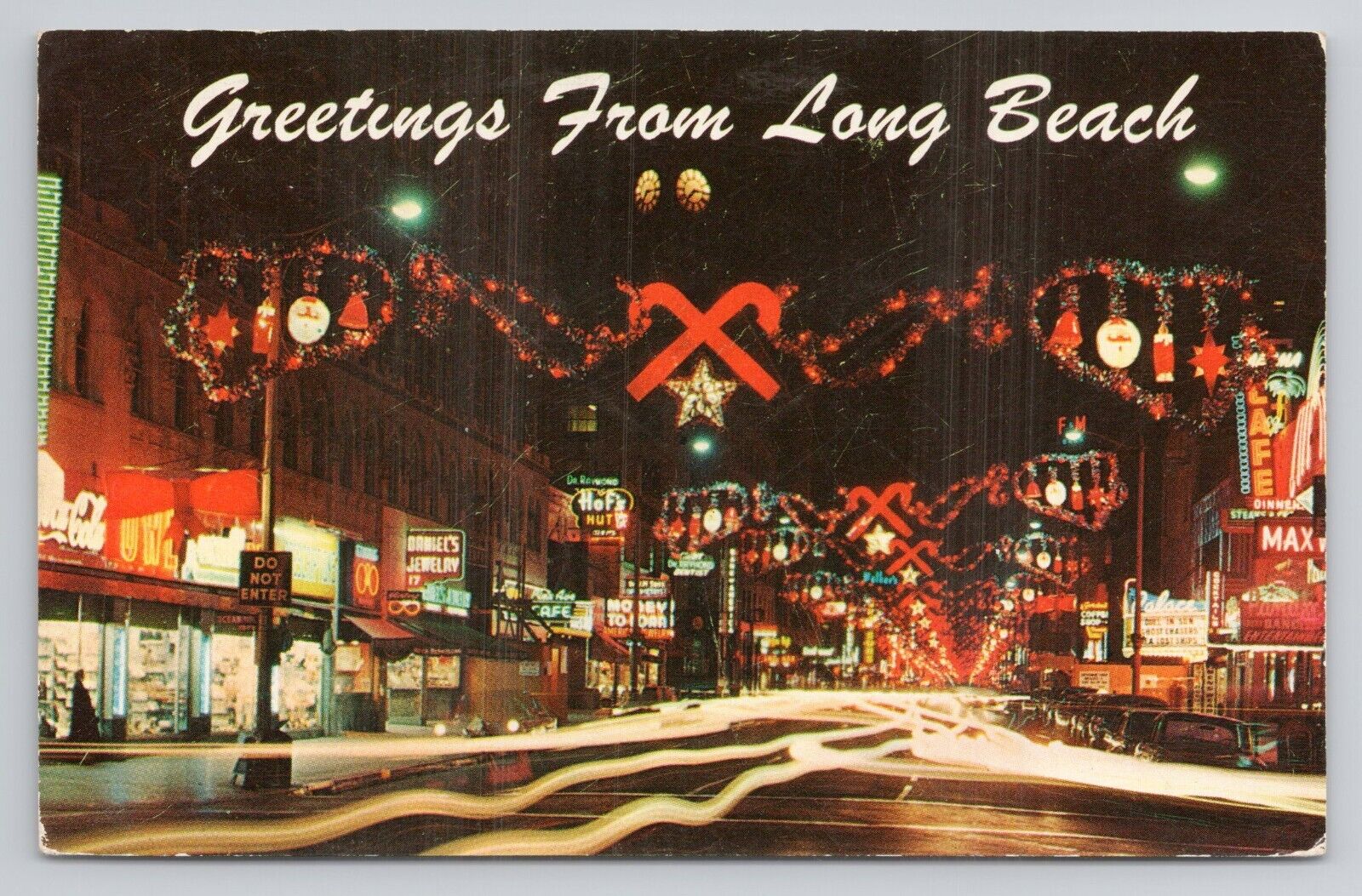 Postcard Greetings From Long Beach California