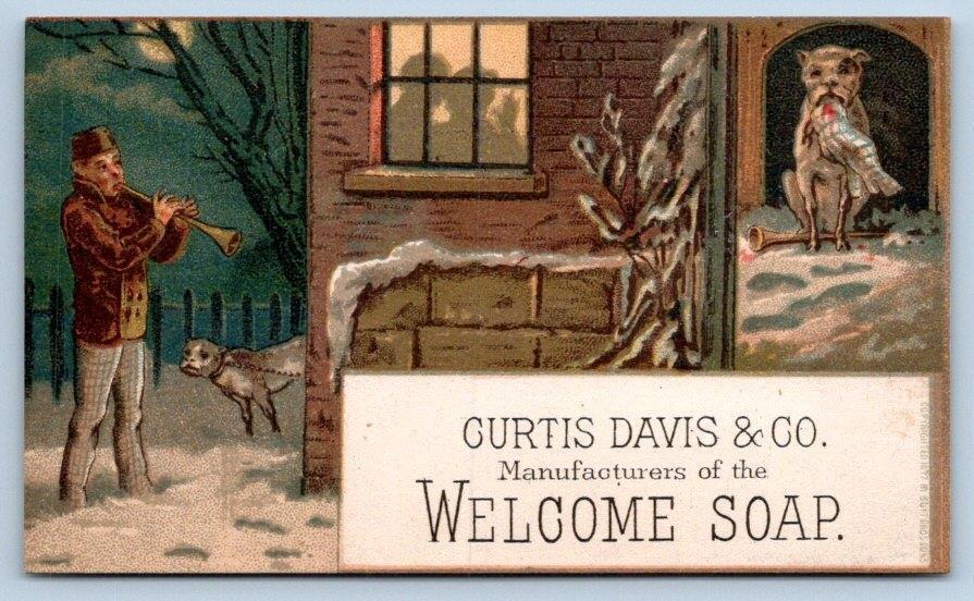 CURTIS DAVIS WELCOME SOAP*IN THE DOGHOUSE*DOGS STEALS PANTS AND CLARINET VTC