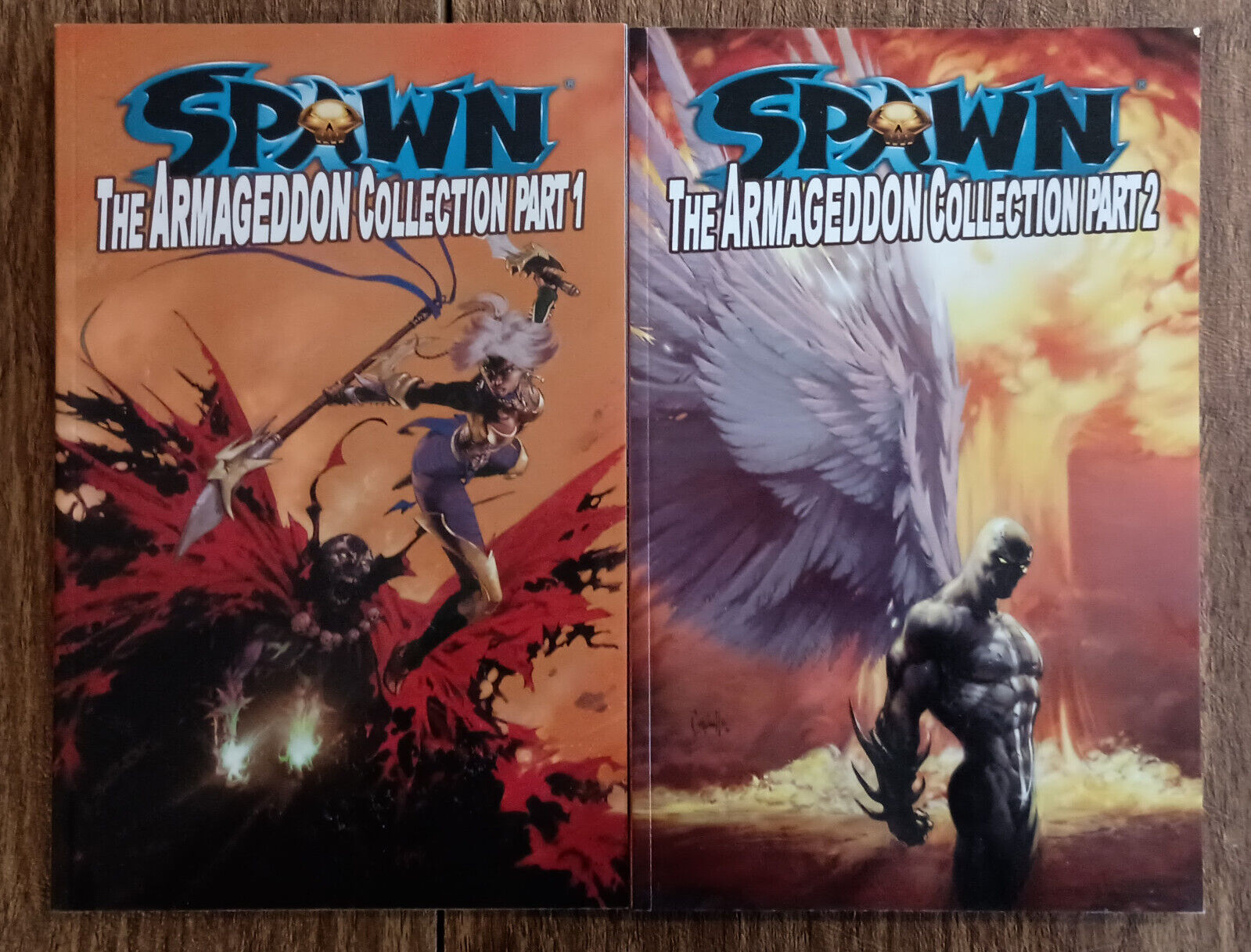 Spawn: The Armageddon Collection Vol #1 and Vol #2 - Todd McFarlane