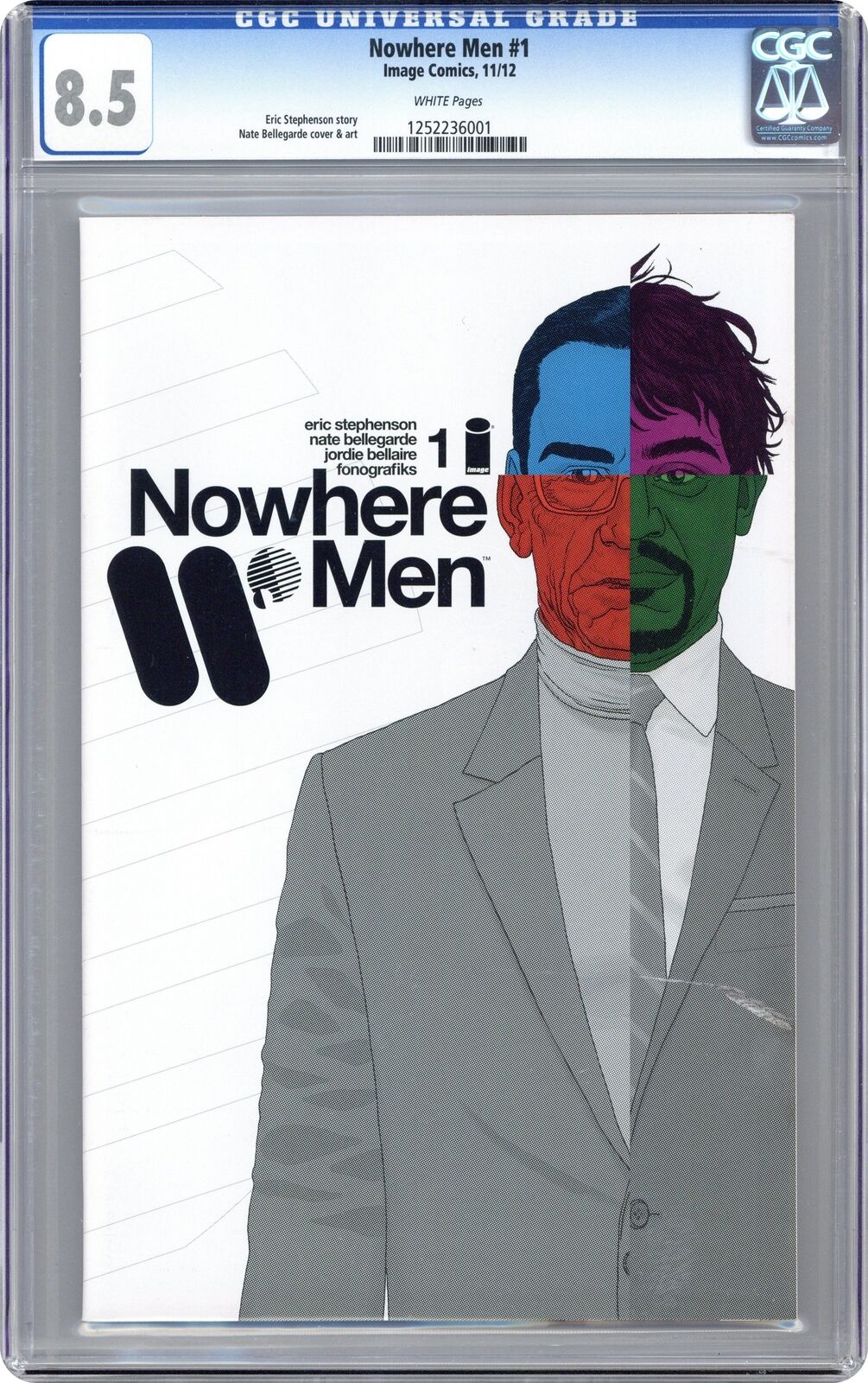 Nowhere Men 1A CGC 8.5 2012 1252236001