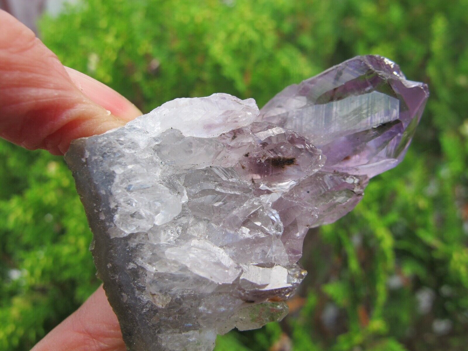 Amethyst Crystal Healing Natural purple specimen intuition Immune System 54g
