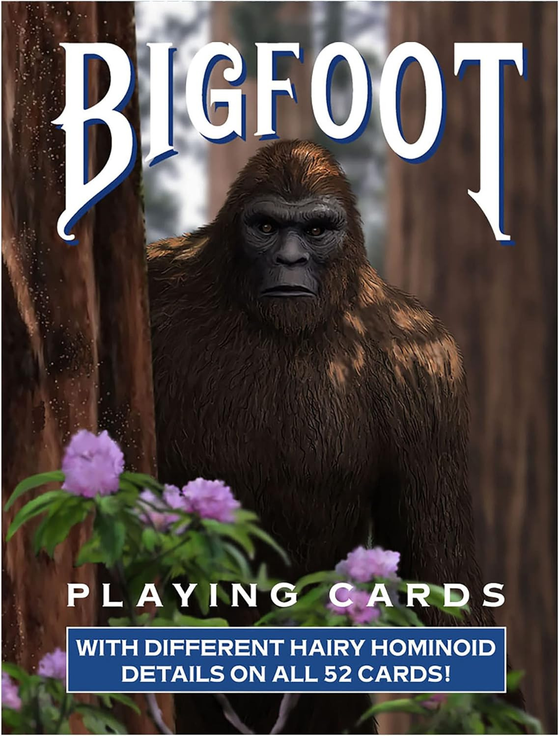 METALWORKS Bigfoot Playing Cards - Standard 52 Card Deck 