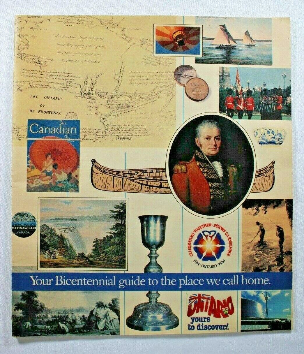 Vintage Ontario Bicentennial 1984 Bicentennial Guide The Place We Call Home g30