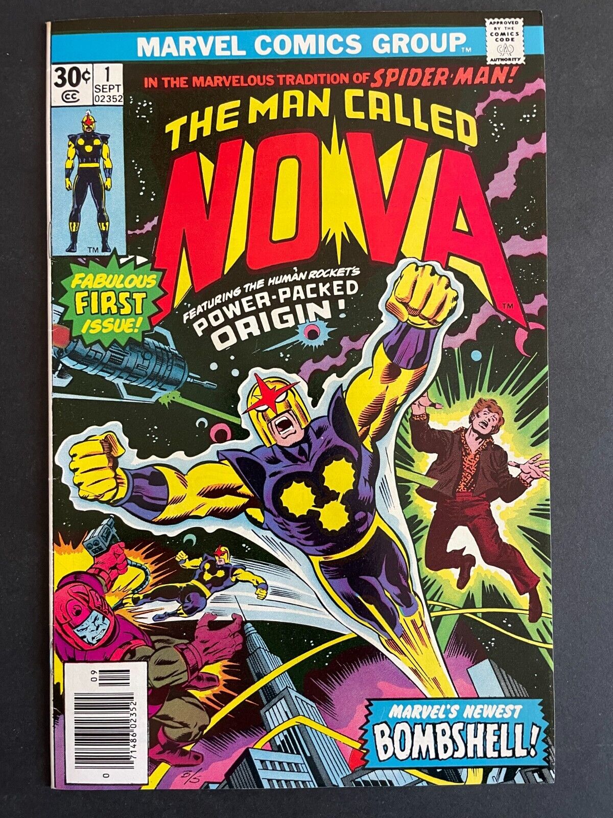 Nova #1 - Richard Rider Marvel 1976 Comics NM-