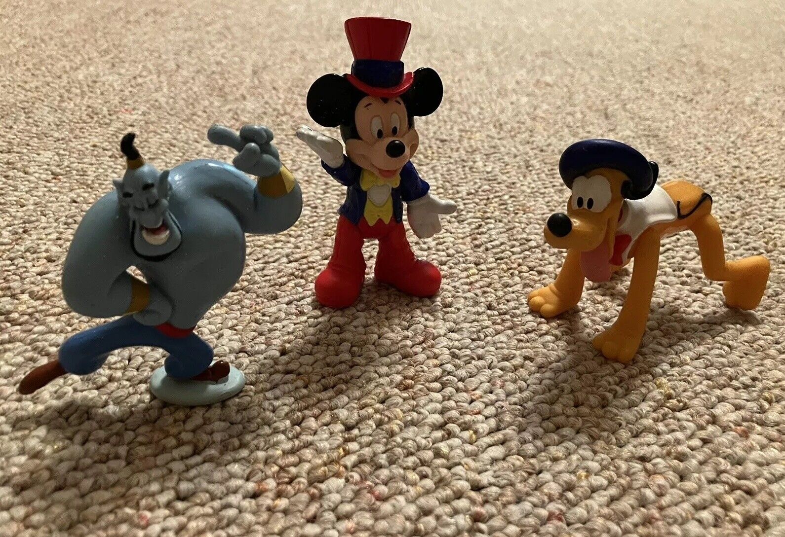 Lot Of 3 Disney Figurines Cake Toppers