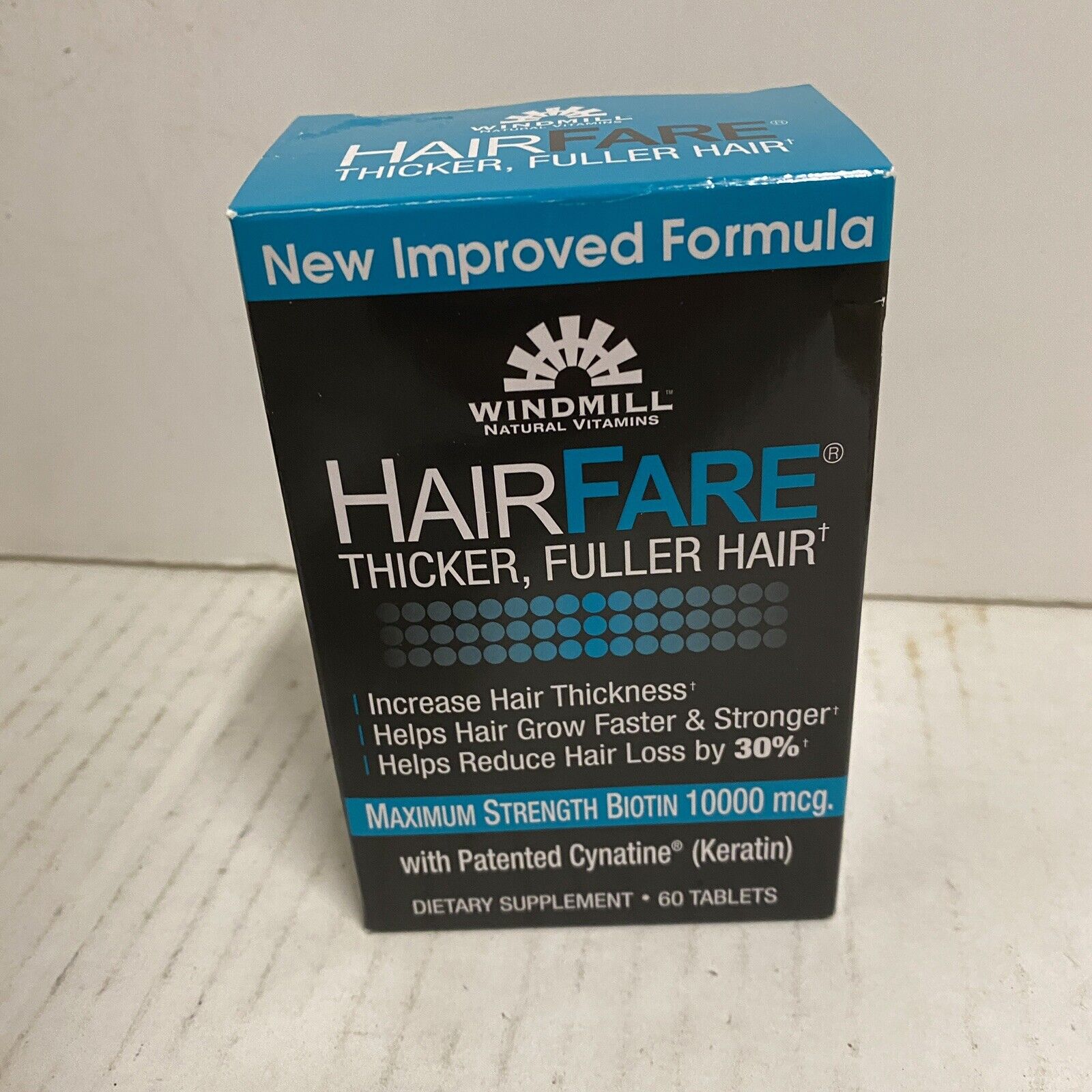 Hairfare Thicker Fuller Hair 60 Tablets HTF