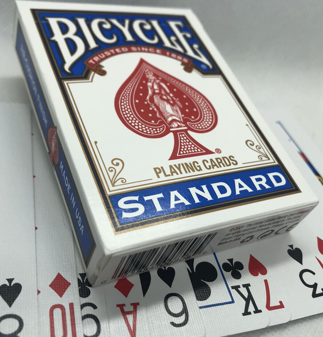 SVENGALI DECK - Blue backed Magic Cards bicycle as seen on TV - brand new trick