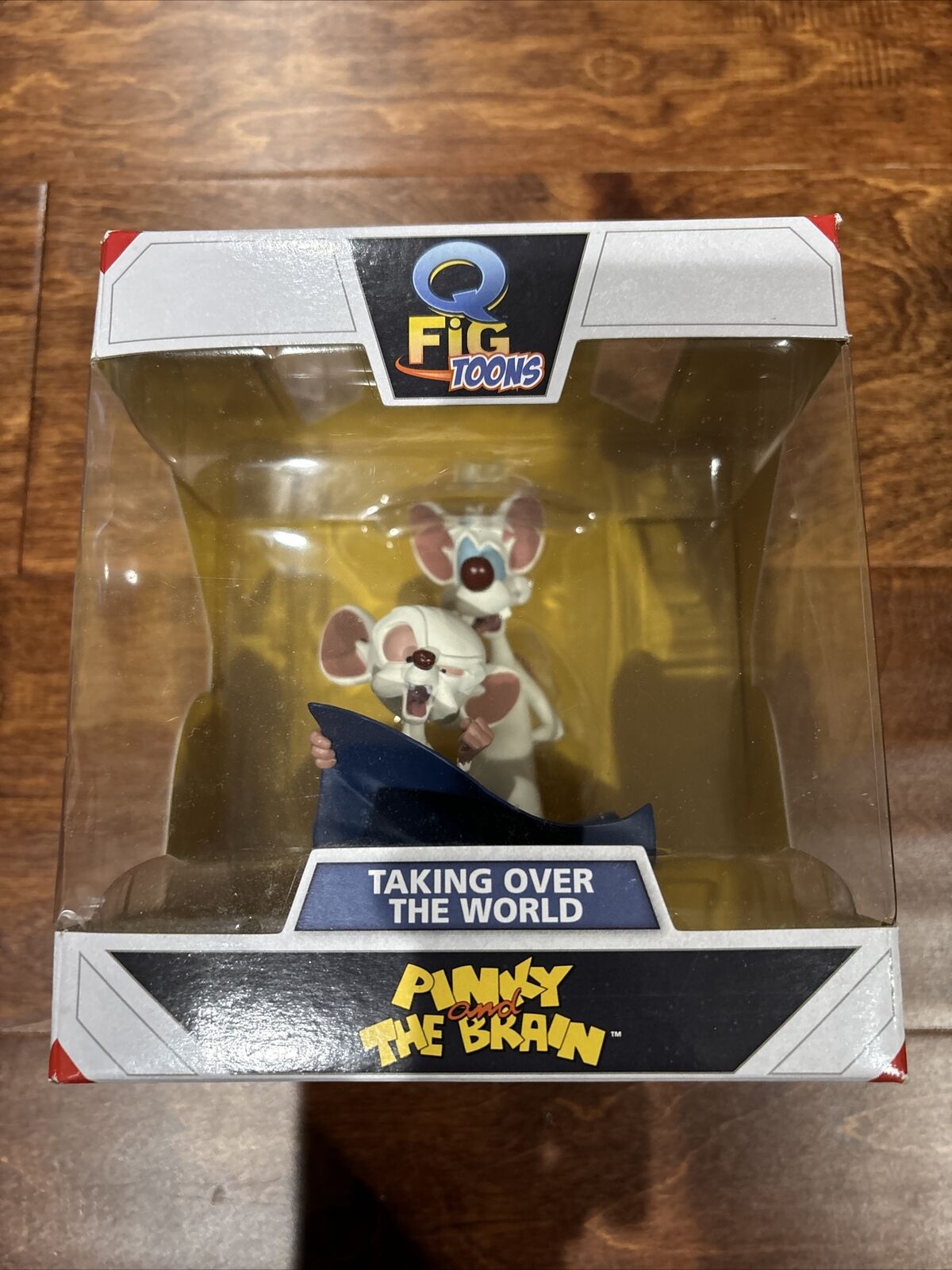 Qmx Q Fig Toons Pinky and The Brain Taking over The World New Sealed