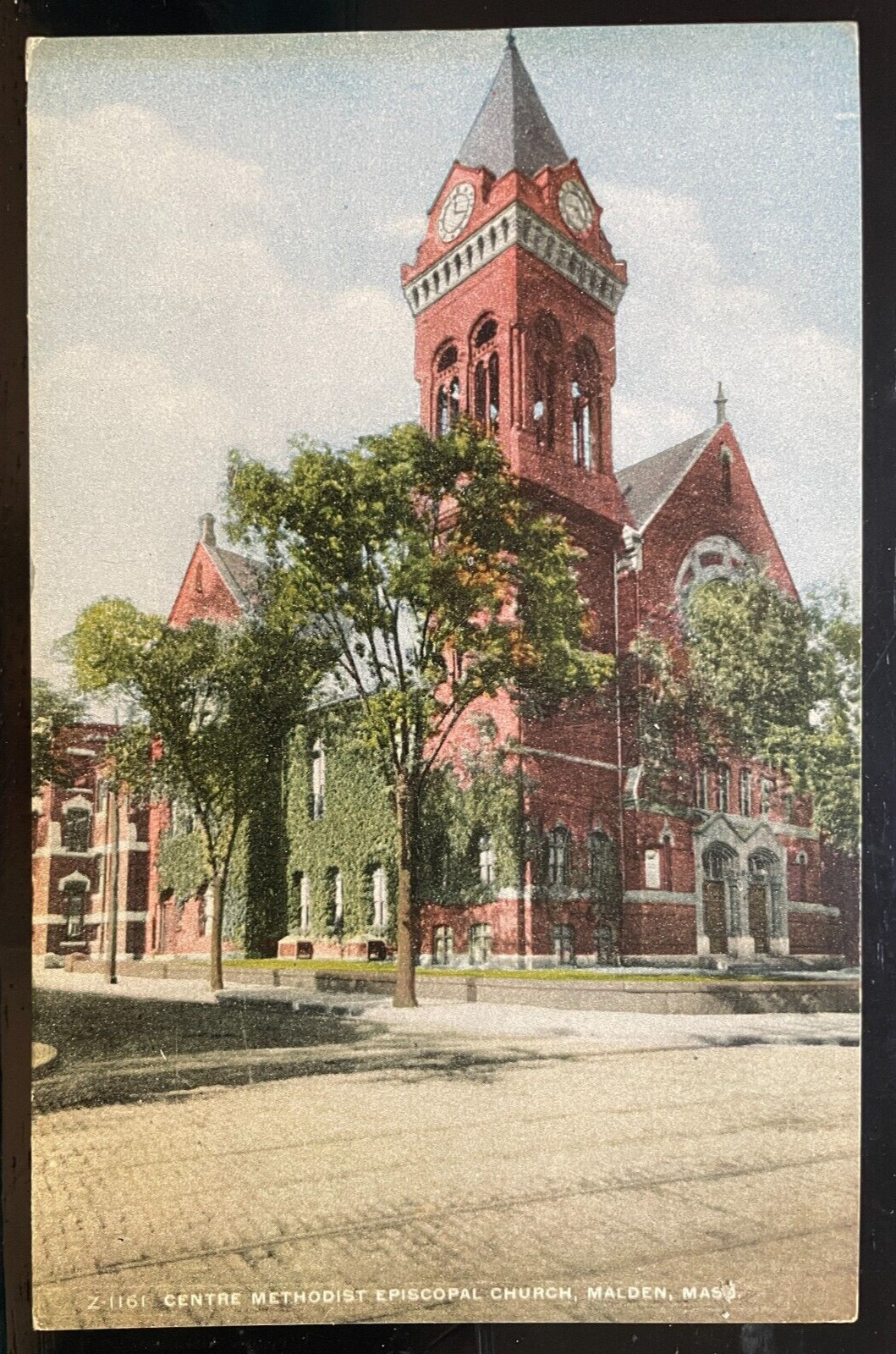 Vintage Postcard 1907-1915 Centre Methodist Episcopal Church, Malden (MA)