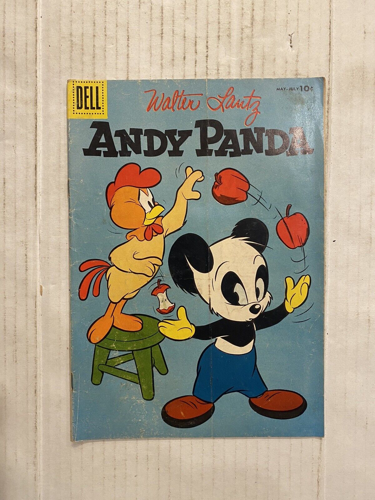 New Funnies 34 Andy Panda Silver Age 1956