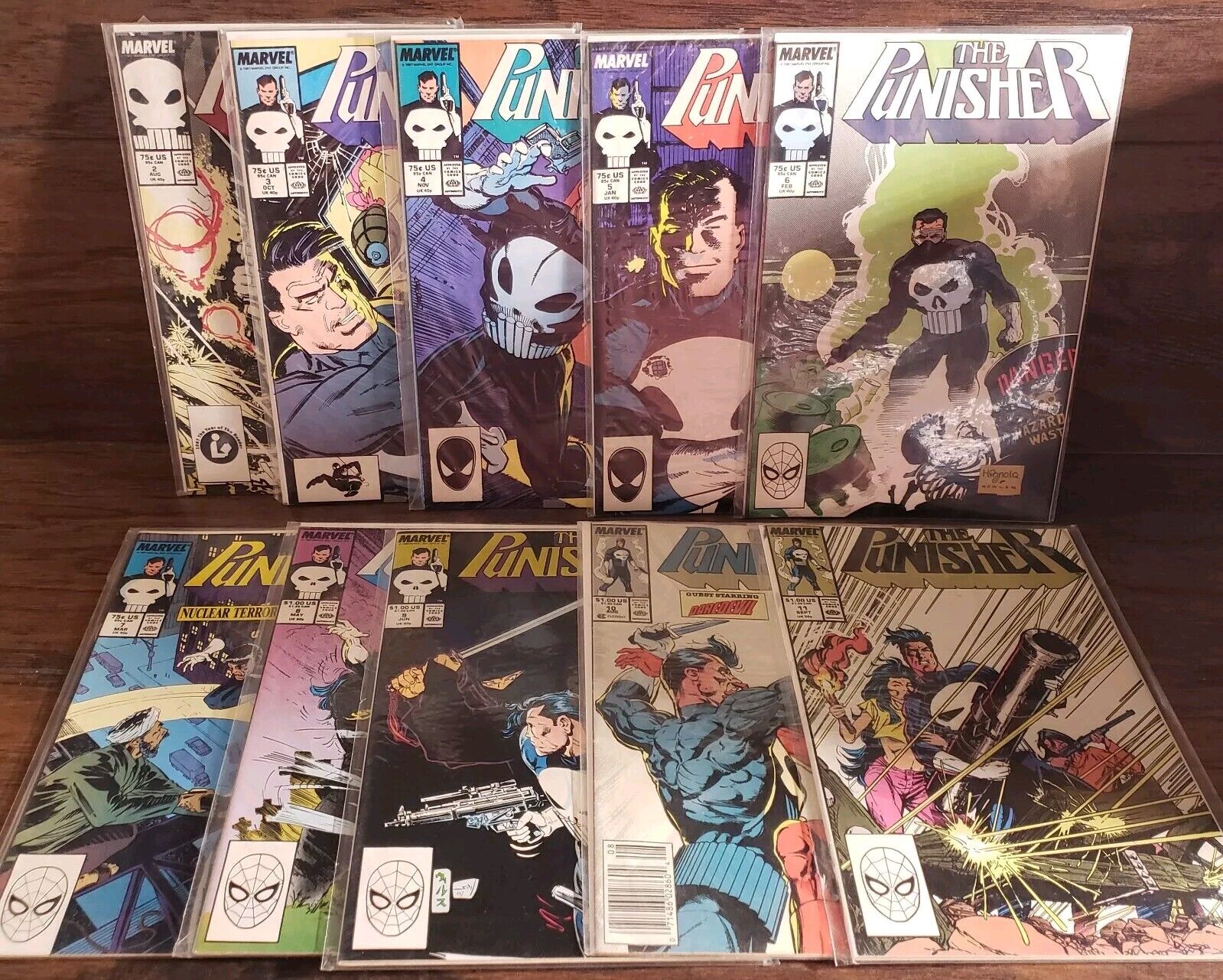 The Punisher 2 - 26, 32 - 94, 96 - 104 Marvel Comics 1987 Lot of 97