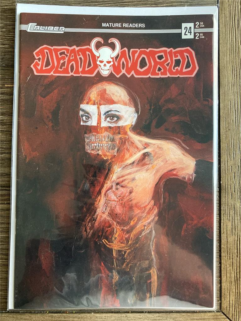 Caliber Comics Dead World #24 (1992) Collectible Issue #24