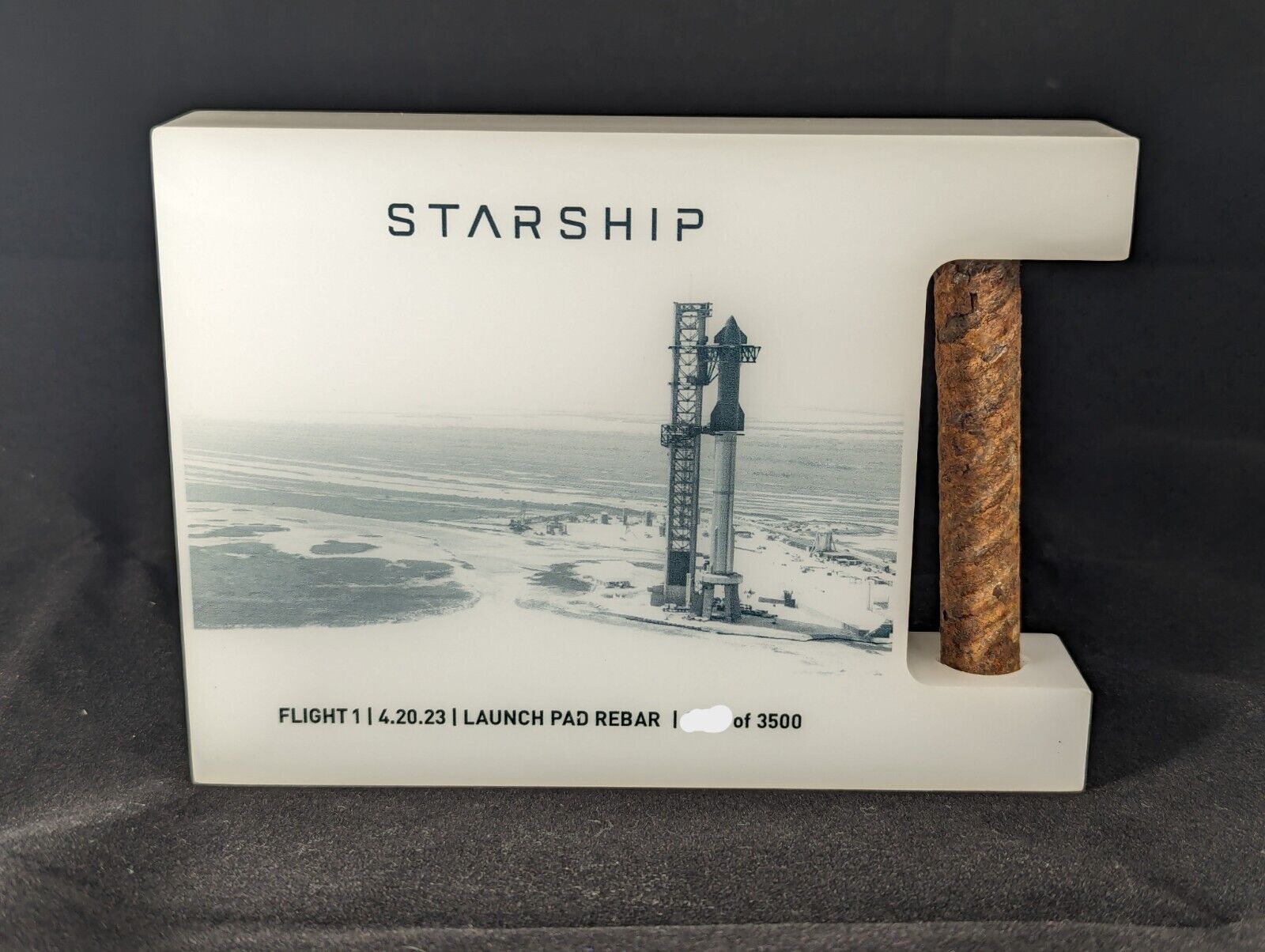 SpaceX Starship Employee Exclusive Flight 1 Launch Pad Rebar