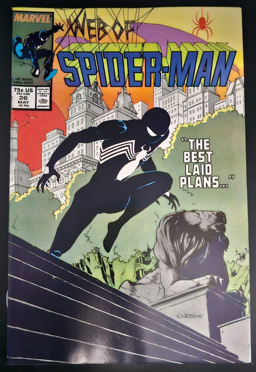 WEB OF SPIDER-MAN #26 1988 RAW \