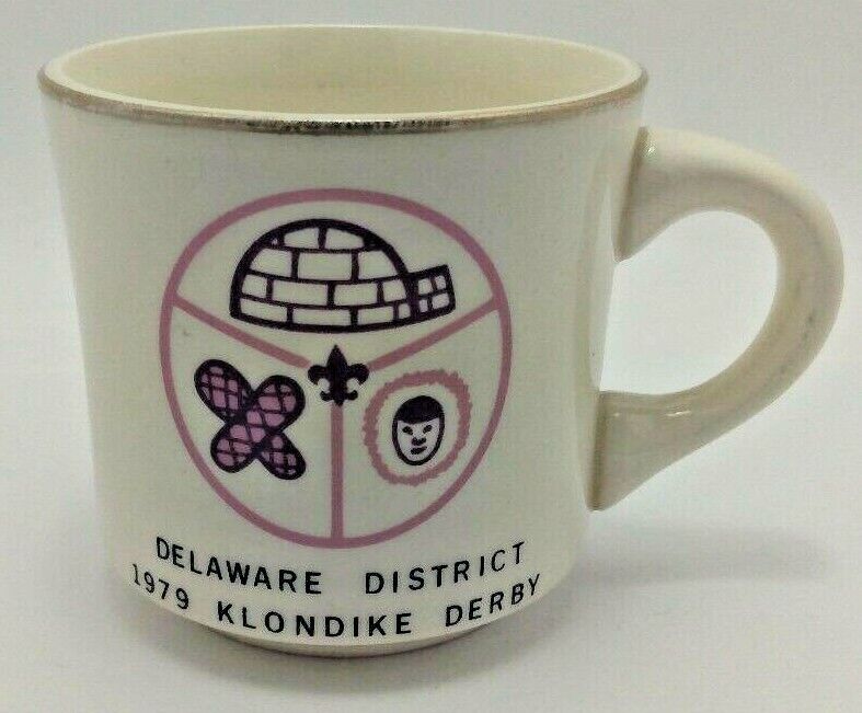 1979 Vintage BSA (Boy Scout) Mug - Delaware District 1979 Klondike Derby