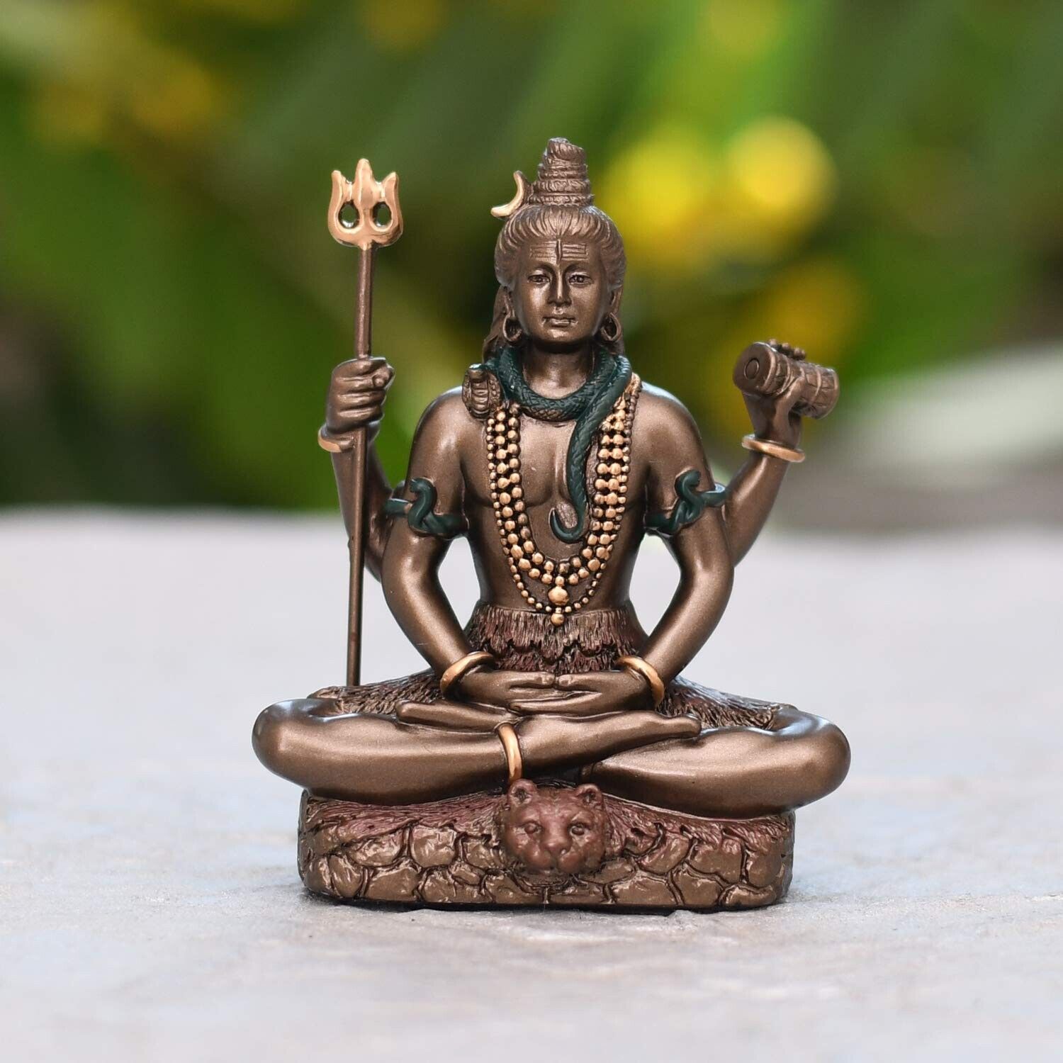 Lord Shiva Idol Shiv Padmasana Sitting Statue