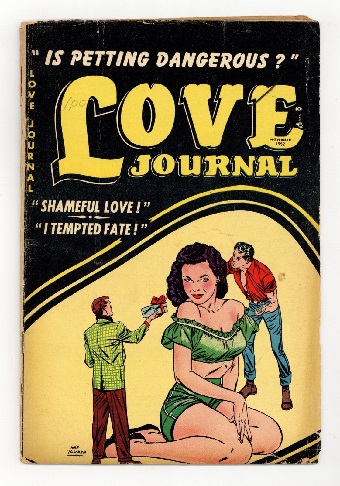 Love Journal #16 GD- 1.8 1952