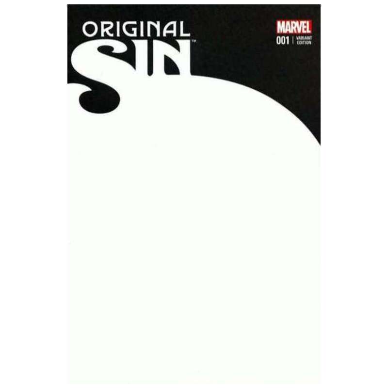 Original Sin (2014 series) #1 Blank Variant in NM condition. Marvel comics [p'
