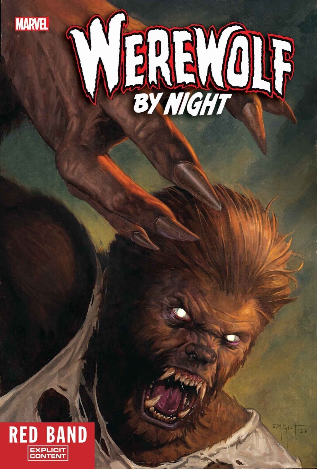 Werewolf by Night Red Band #1 Polybagged Choose your cover  PREORDER 8/14/24
