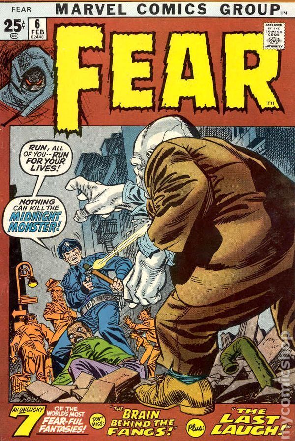 Fear #6 FN- 5.5 1972 Stock Image