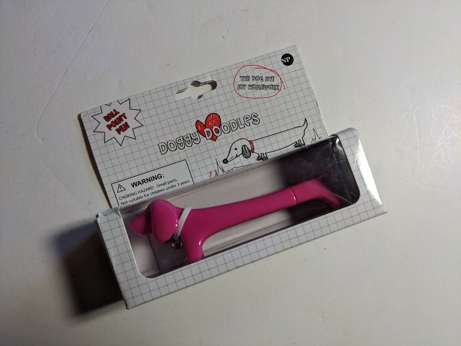 Fuschia Pink Doggy Doodles Pen, New in box. NPW-USA