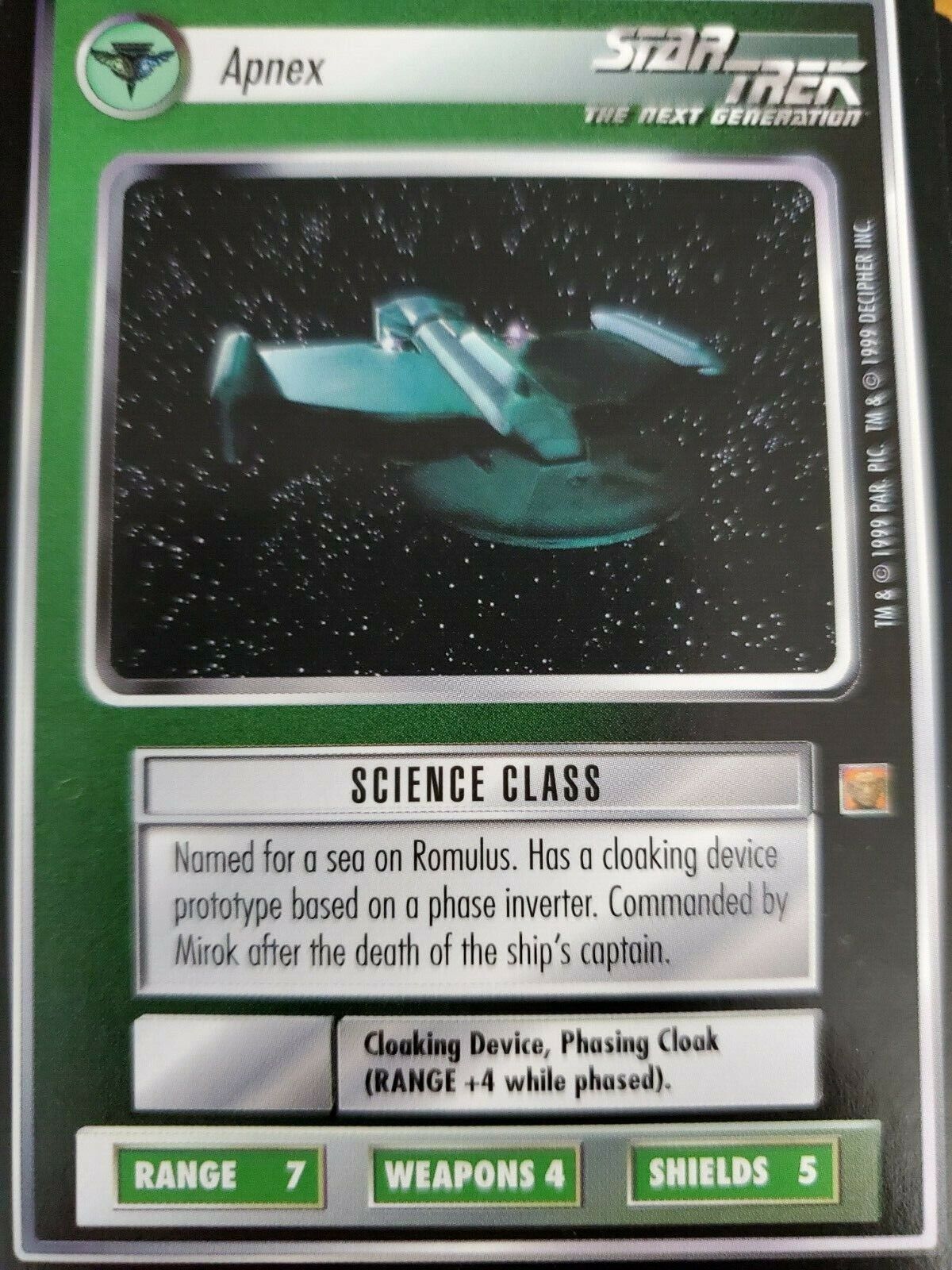 Star Trek CCG Rules of Acquisition Singles TOP TIER Select Choose Your Card