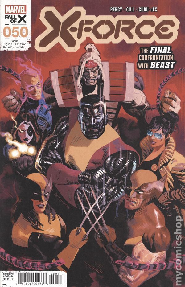 X-Force #50A FN 2024 Stock Image