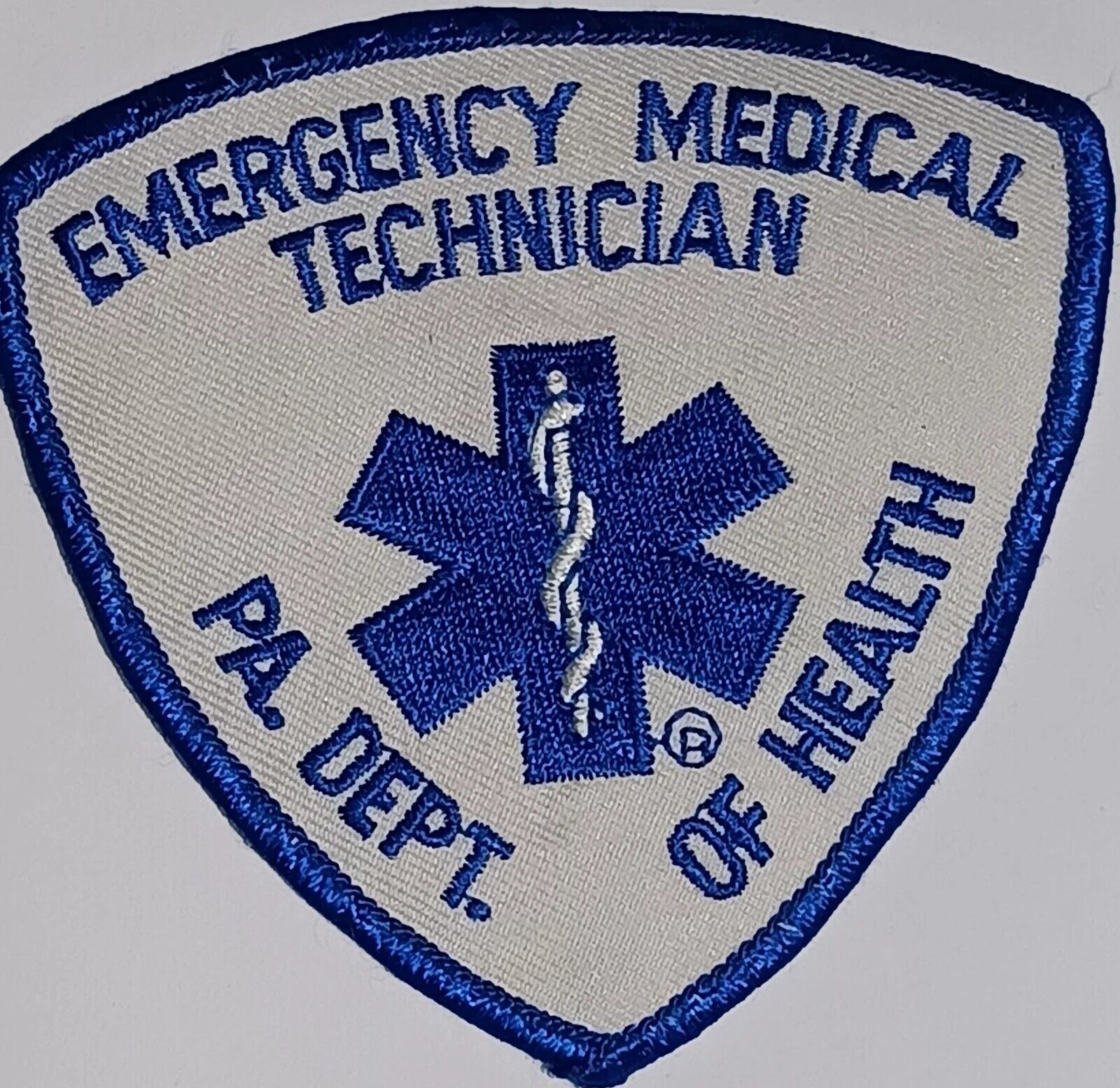 State of PA Pennsylvania Dept. of Health Emergency Medical Technician EMT patch
