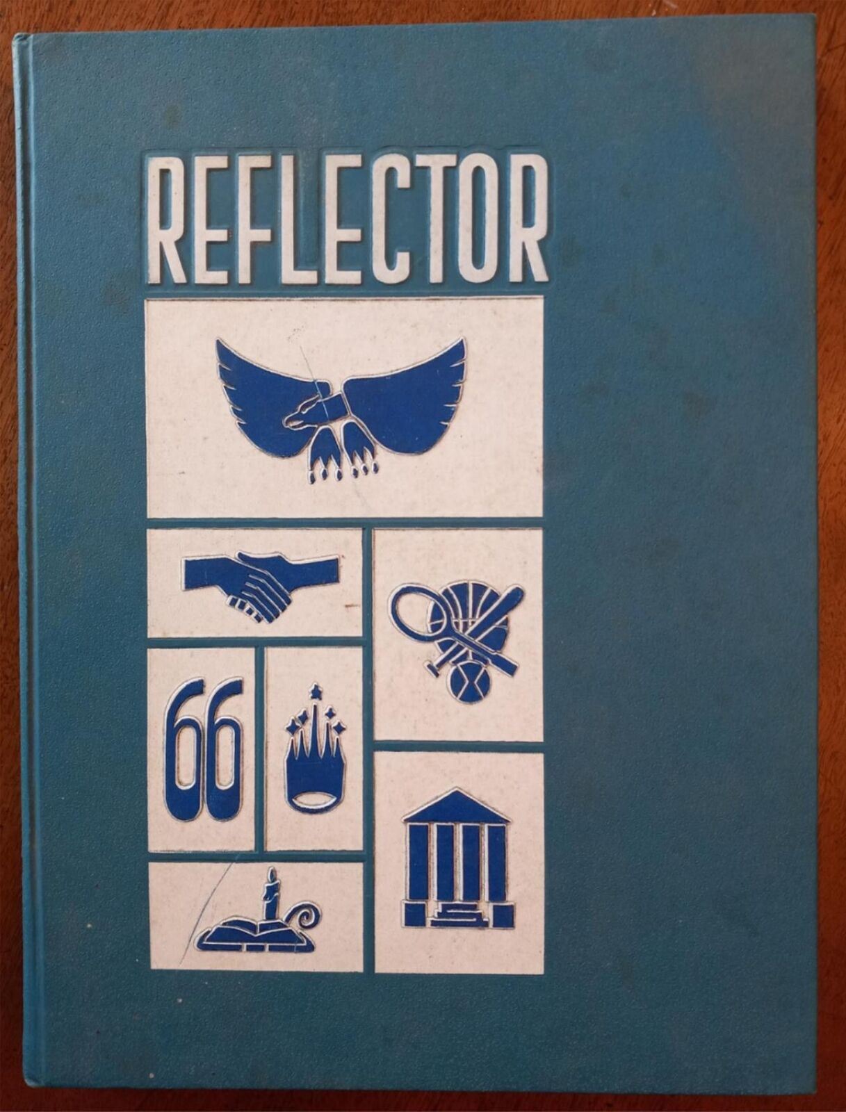 1966 GEORGIA SOUTHERN COLLEGE STATESBORO GA REFLECTOR '66 YEARBOOK ANNUAL OS1
