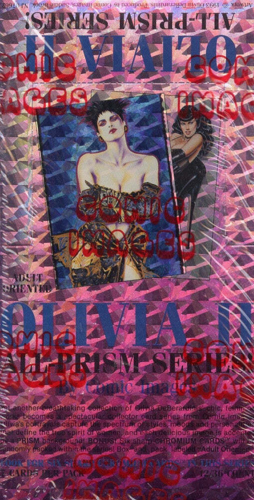 1993 Olivia All Prism Series II 2 Trading Card Box Comic Images Factory Sealed