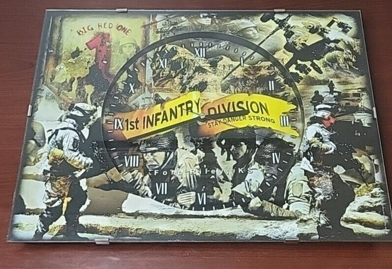1st Infantry Division Strong Clock Big Red One Fort Riley Kansas 2016 Working