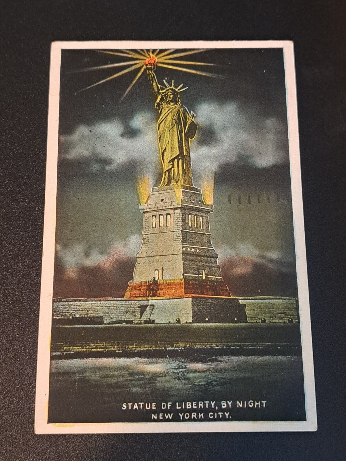 1923 Patriot Postcard Vintage Statue Of Liberty Rare