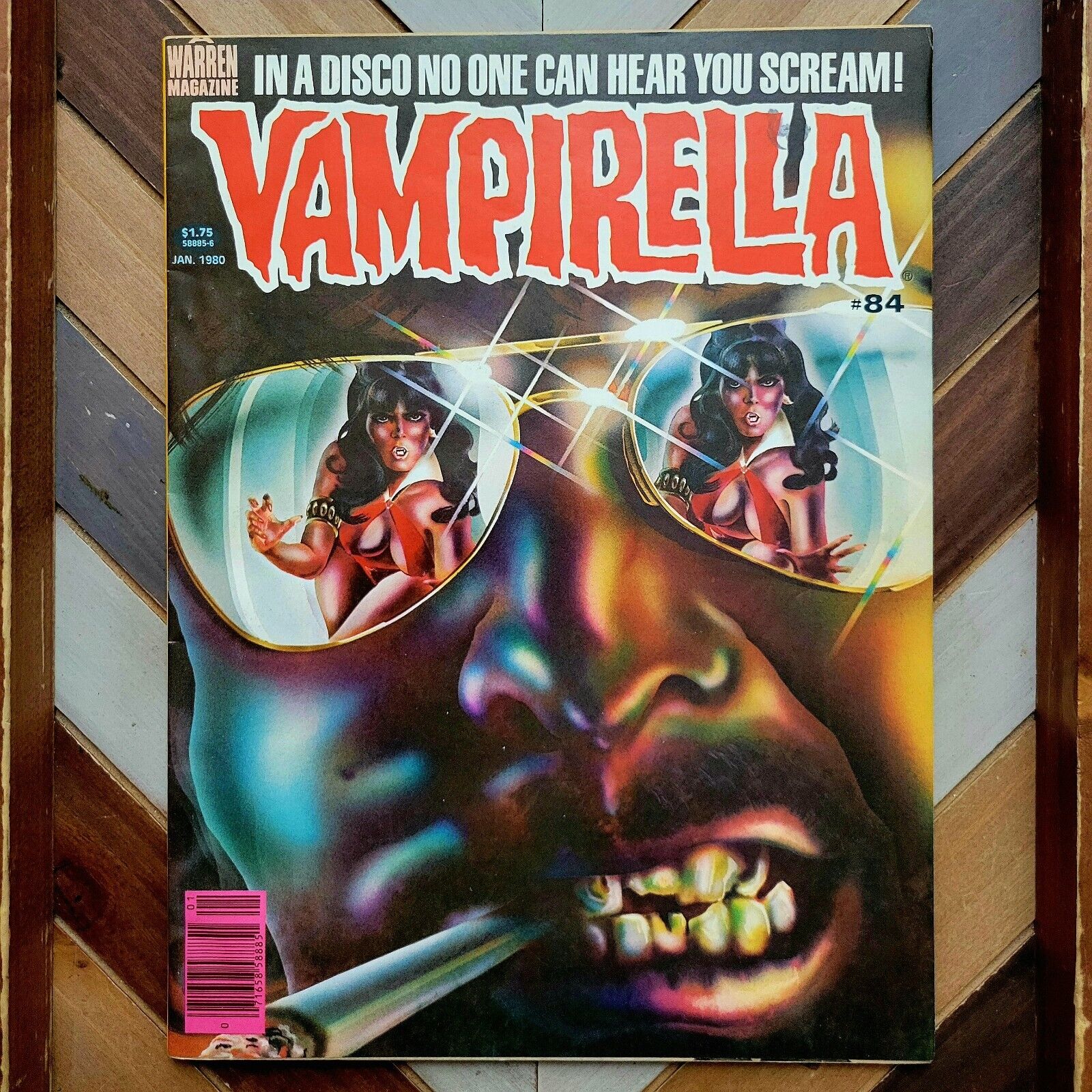 VAMPIRELLA #84 FN (Warren 1980) 1st Series NEBRES/PIZARRO ART Steve Harris Cover