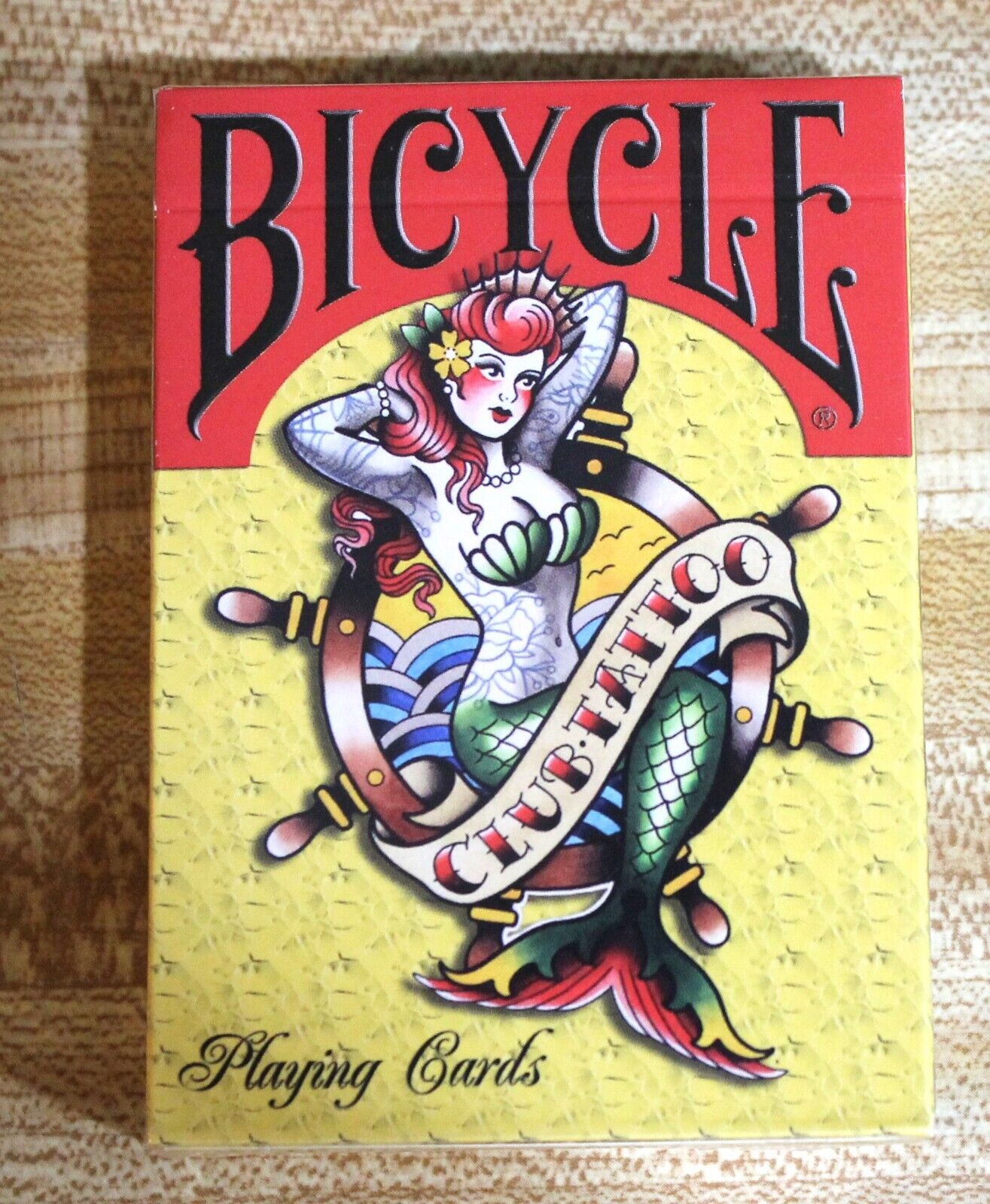 Bicycle Mermaid Club Tattoo Limited Edition Playing Cards RARE Sealed Mint Deck