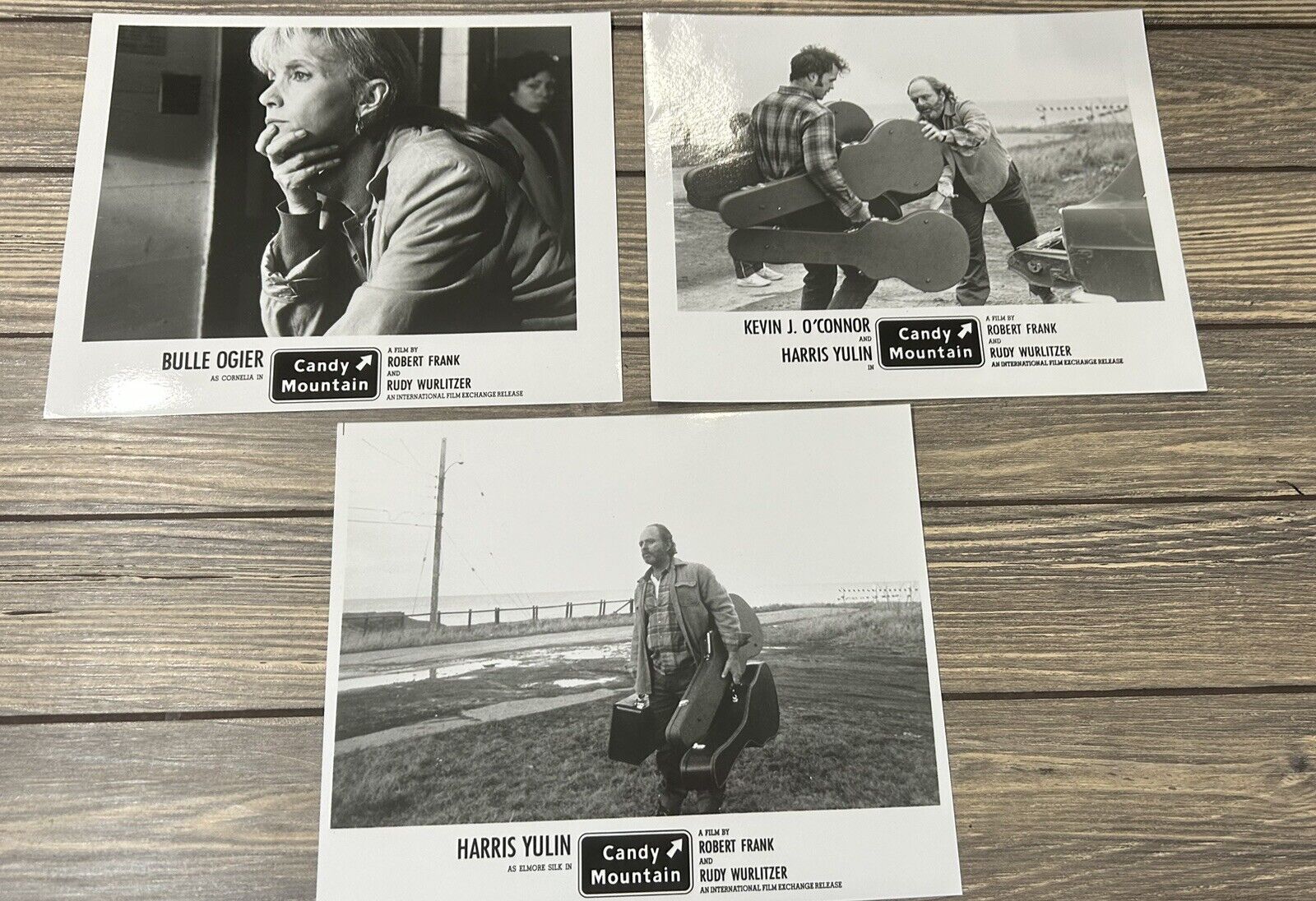 Vintage Candy Mountain Movie Press Release Photos Set of 3 Harris Yulin n
