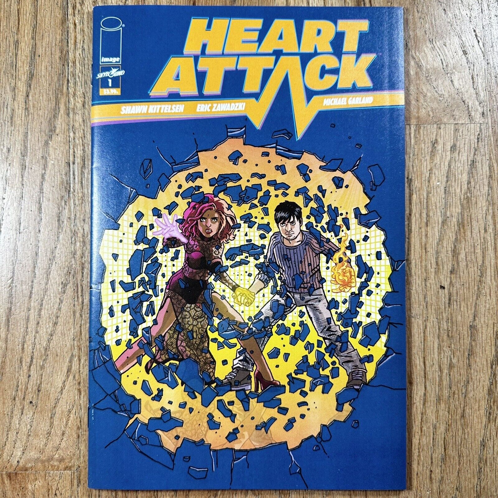 Heart Attack #1 Skybound Image Comics 2019 VFNM Optioned For TV🔥
