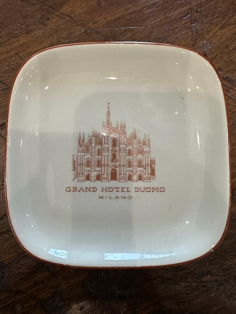 Grand Hotel Duomo Hotel, Italy, Paris, Jewelry, Ashtray, The Ritz, Pillivuyt