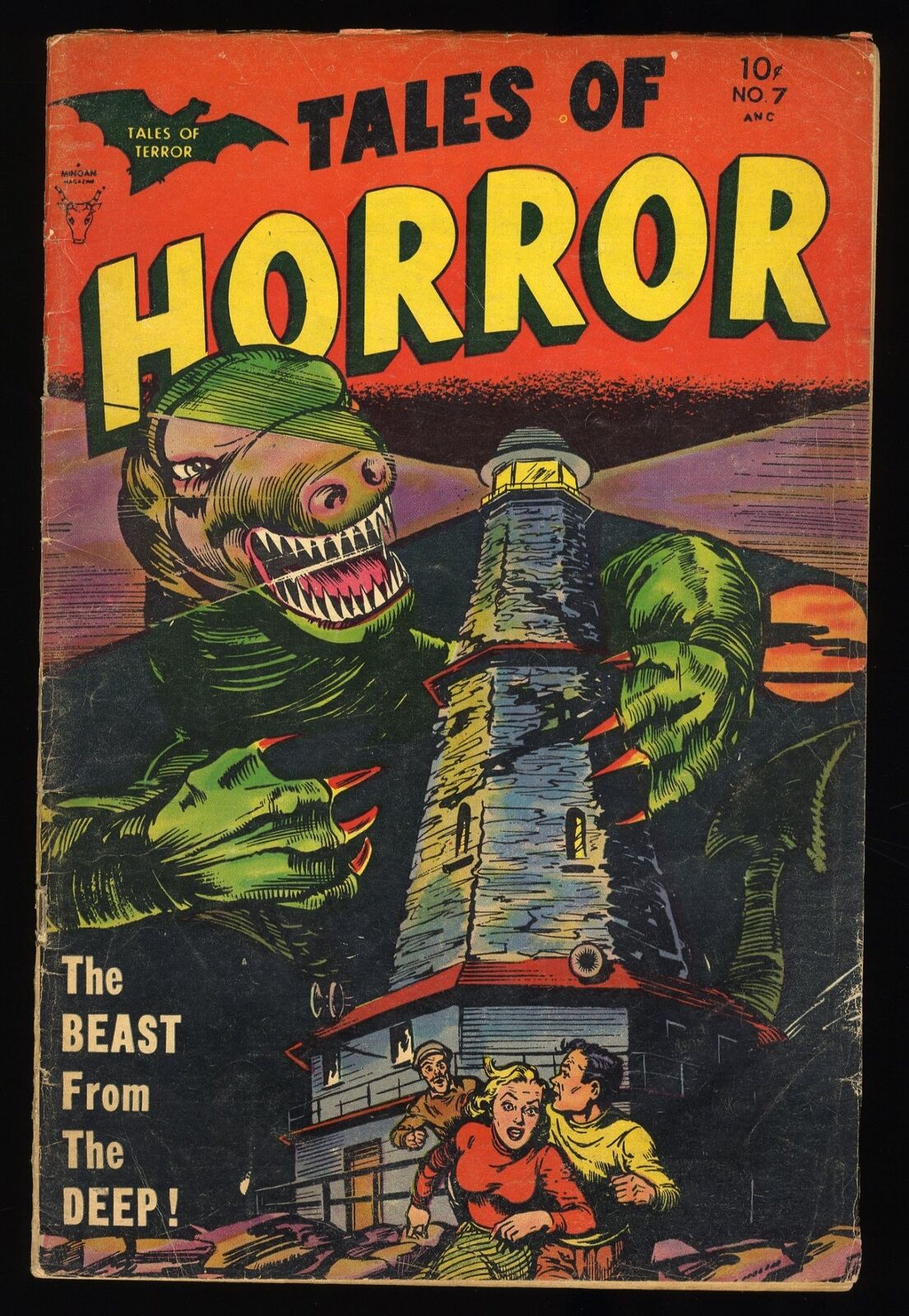 Tales Of Horror (1952) #7 VG- 3.5 Pre-Code Horror Toby 1953
