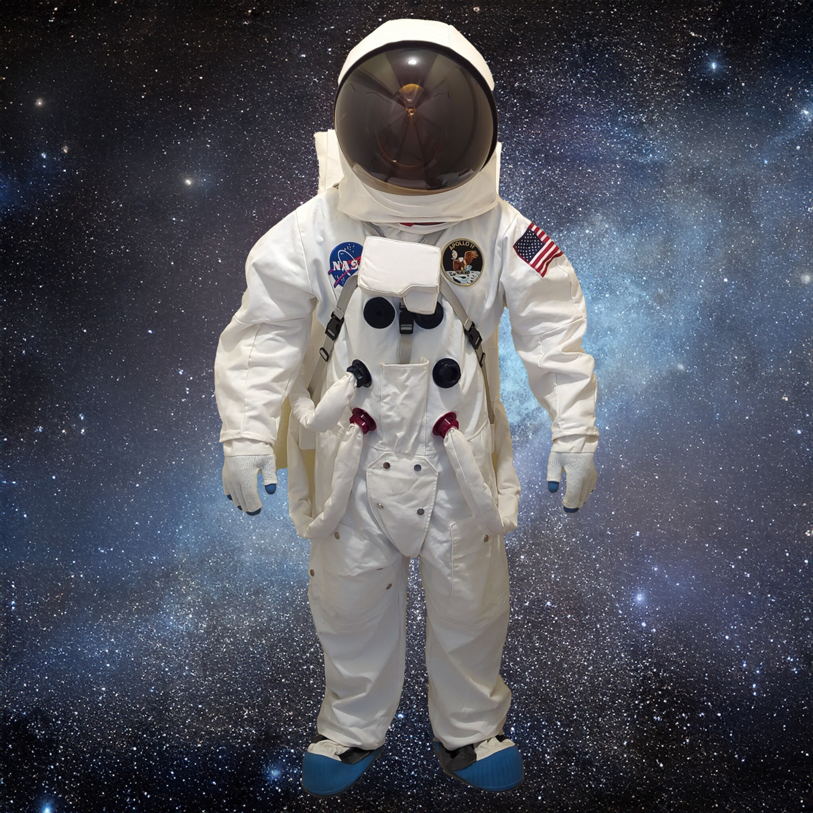 Replica Apollo Astronaut Full Space Suit Costume, Size Adult Large *READ*
